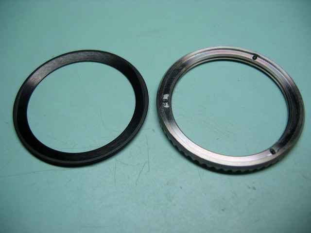 Andrew's 116710LN insert (held by adhesive) removed from bezel 002