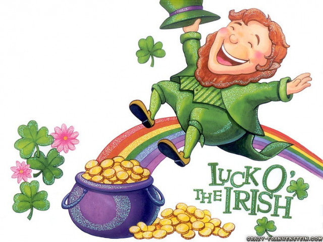 luck of the irish coins gold irish rainbow hd luck o the irish graphic wallpaper preview