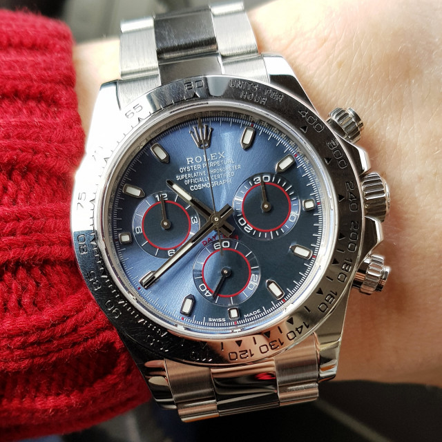 ROLEX Daytona 116509 SS Blue NF 2022 03 30 1s