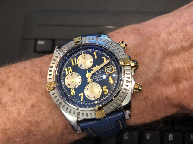 Breitling Chronomat wrist
